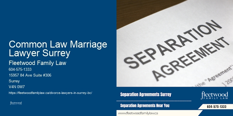 Common Law Marriage Lawyer Surrey