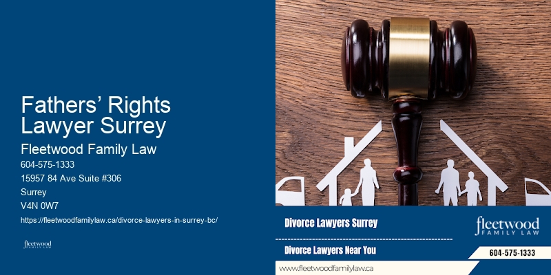 Fathers’ Rights Lawyer Surrey