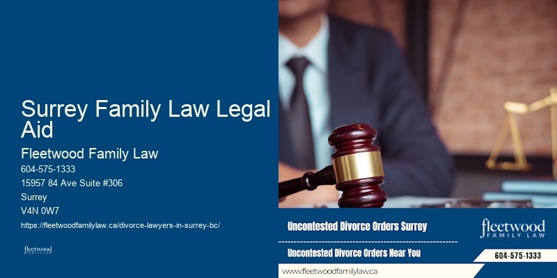 Surrey Family Law Legal Aid