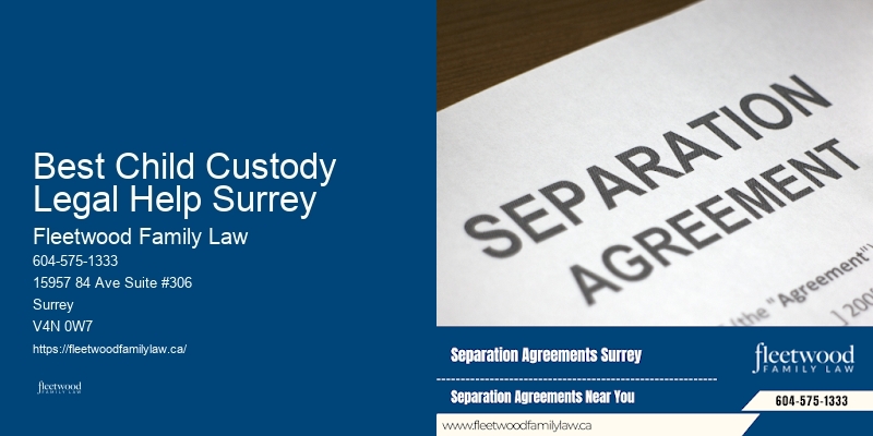 Best Child Custody Legal Help Surrey