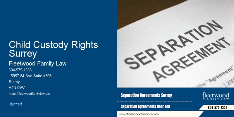 Child Custody Rights Surrey