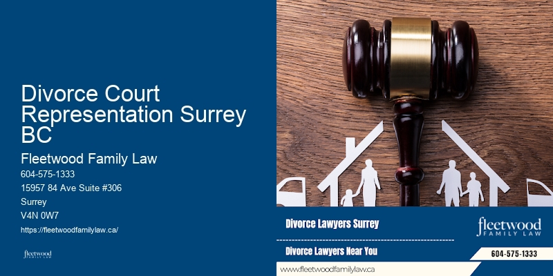 Divorce Court Representation Surrey BC