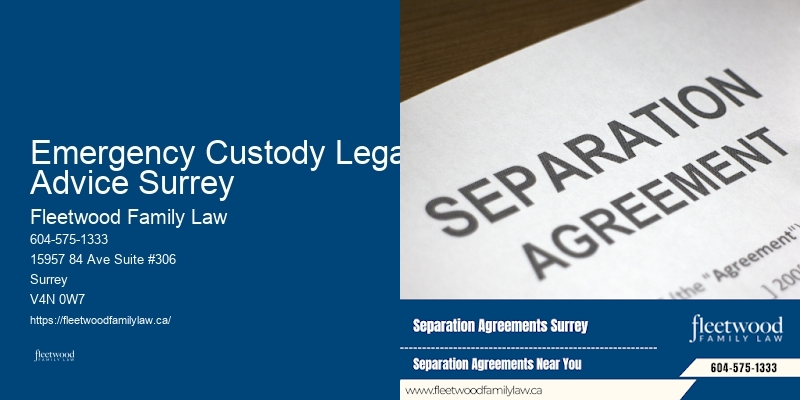 Emergency Custody Legal Advice Surrey