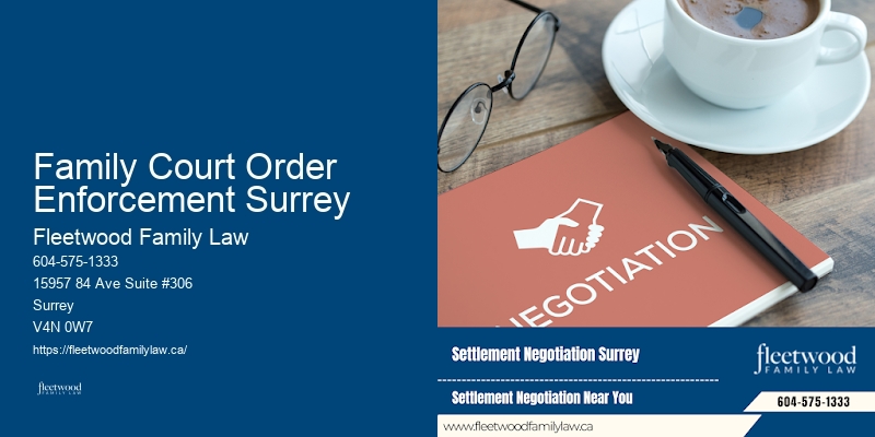 Family Court Order Enforcement Surrey