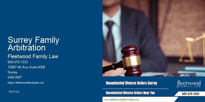 Surrey Family Arbitration