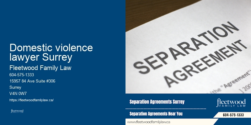 Domestic violence lawyer Surrey