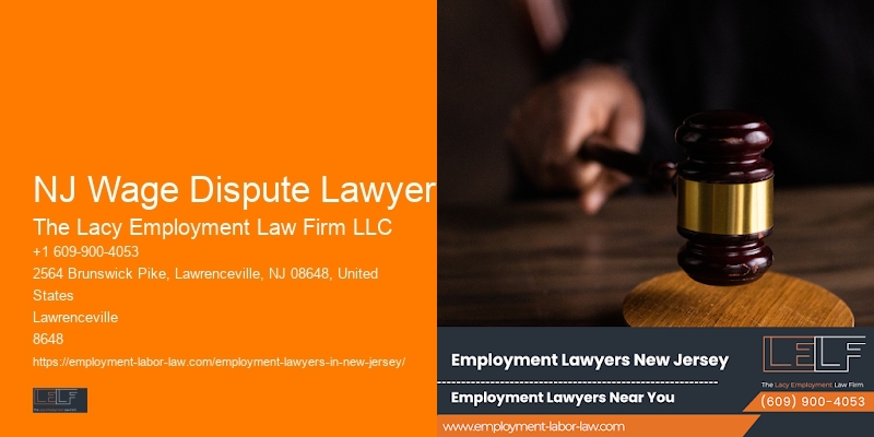 NJ Wage Dispute Lawyer