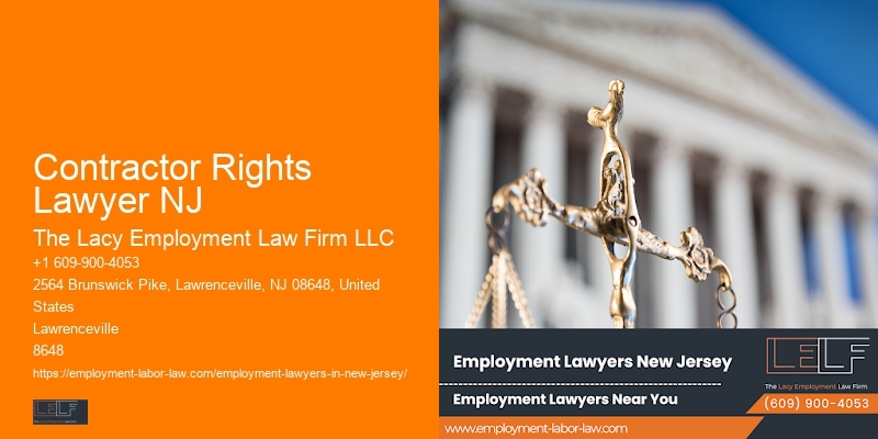 Contractor Rights Lawyer NJ