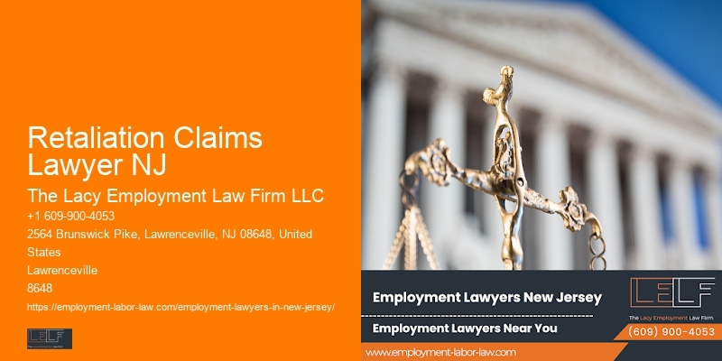 Retaliation Claims Lawyer NJ