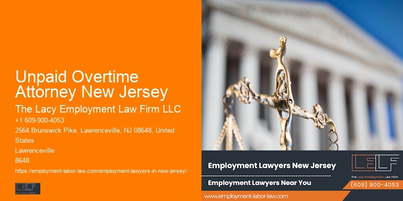 Unpaid Overtime Attorney New Jersey