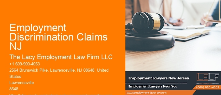Employment Discrimination Claims NJ