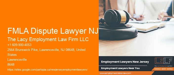 FMLA Dispute Lawyer NJ