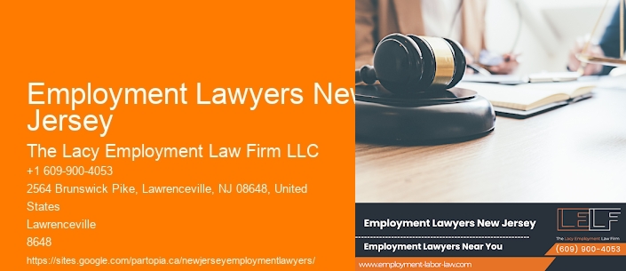 Employment Lawyers New Jersey