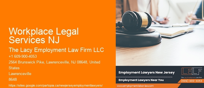 Workplace Legal Services NJ