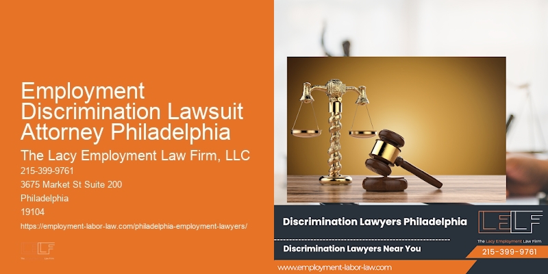 Employment Discrimination Lawsuit Attorney Philadelphia
