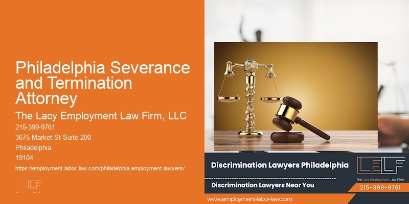 Philadelphia Severance and Termination Attorney