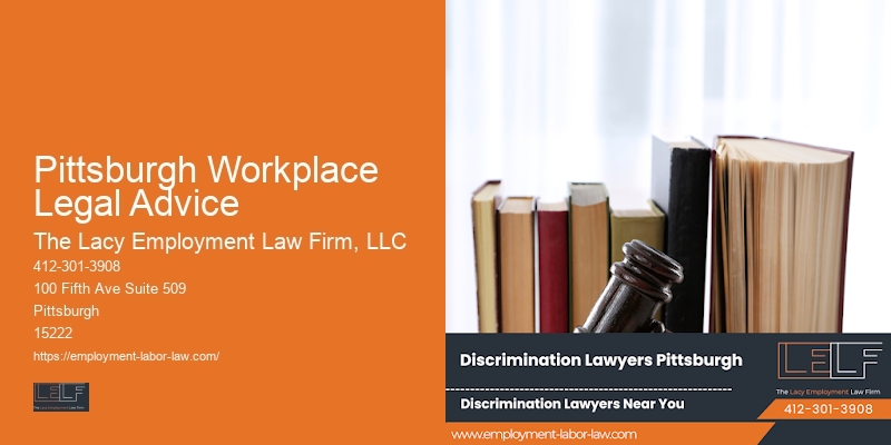 Pittsburgh Workplace Legal Advice