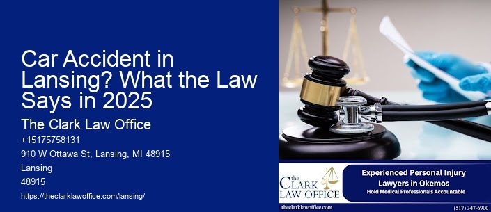 Car Accident in Lansing? What the Law Says in 2025