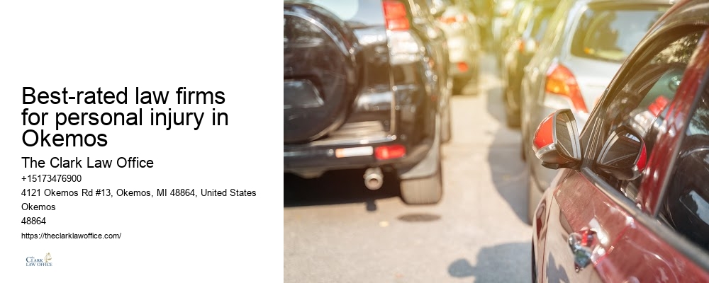 Best-rated law firms for personal injury in Okemos