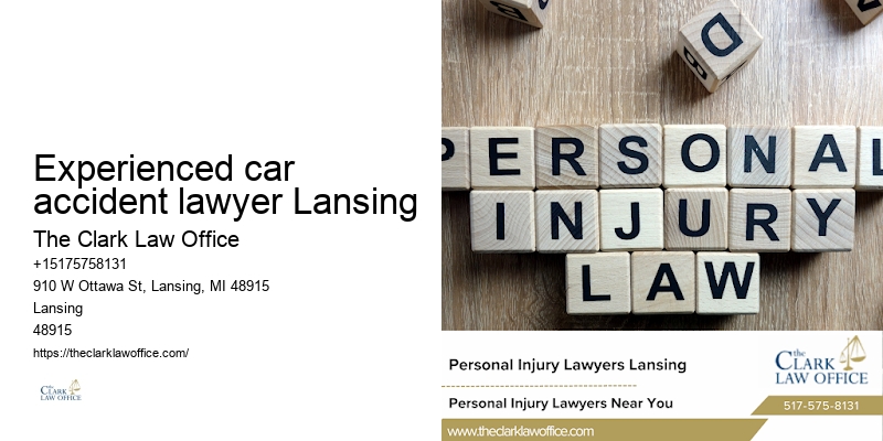 Experienced car accident lawyer Lansing
