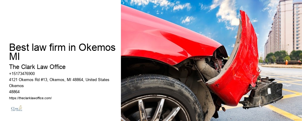 Best law firm in Okemos MI Car Crash Lawyer