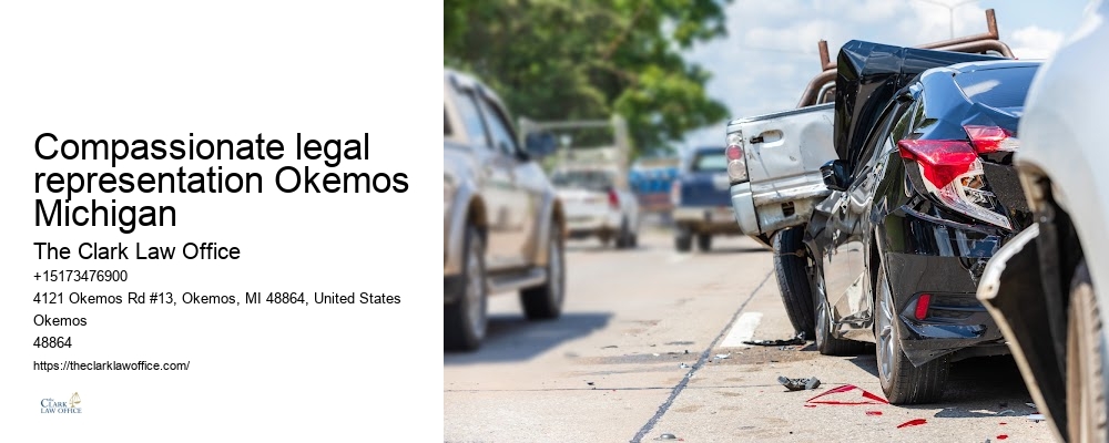 Negligence lawyer Compassionate legal representation Okemos Michigan