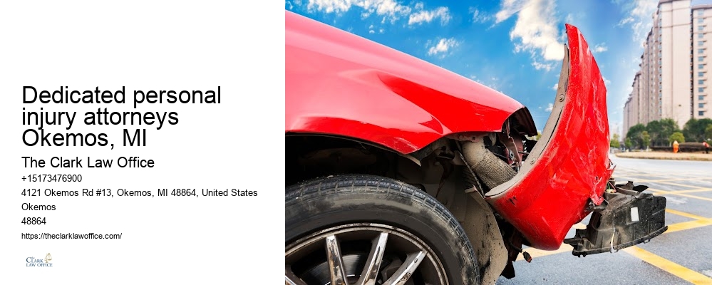 Employment injury lawyer Dedicated personal injury attorneys Okemos, MI