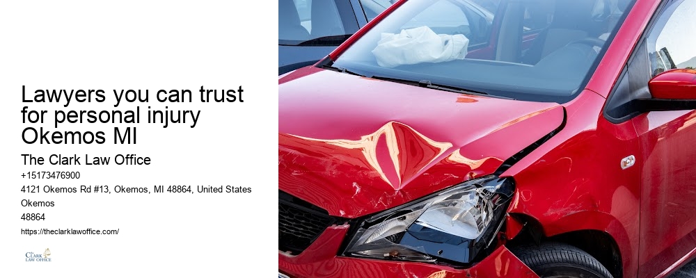Accident Litigation Lawyer Lawyers you can trust for personal injury Okemos MI