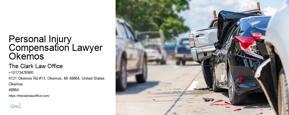 Personal Injury Compensation Lawyer Okemos vehicle collision lawyer