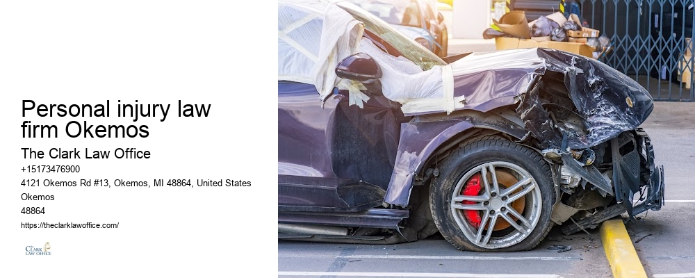 Personal injury law firm Okemos malpractice attorney