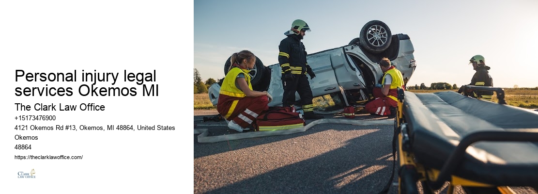 Personal injury legal services Okemos MI Lawyer for Pain and Suffering