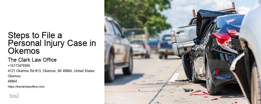 Injury Compensation Attorney Steps to File a Personal Injury Case in Okemos