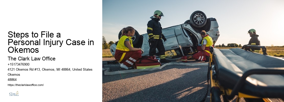 Personal Injury Law Advice Steps to File a Personal Injury Case in Okemos MI