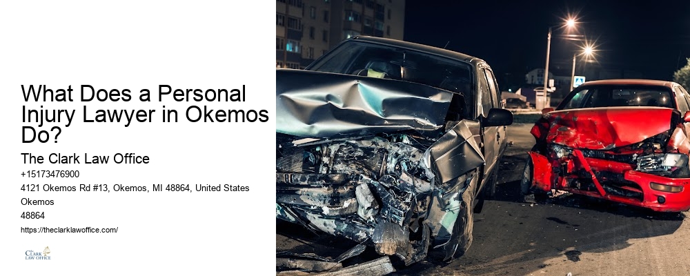 What Does a Personal Injury Lawyer in Okemos Do? Insurance Claims Lawyer